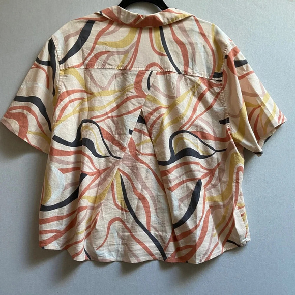 Far West Cotton Rayon short sleeve button up shirt Sz XXL - Picture 2 of 9